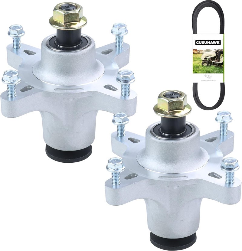 GUSUHAWK 2 Pack 139-3214 Spindle Assembly with 119-8819 Belt Replaces Toro 139-3214, 121-0751, 117-7439, 117-7267 for Toro TimeCutter SS4200, SS4225, SS4235, SW4200, 4200, 4225, MX4250, MX4260 Mowers - Image 1